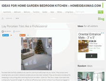 Tablet Screenshot of homeideasmag.com